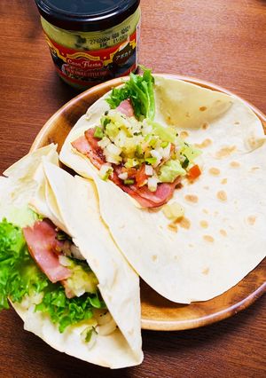 トルティーヤでBLCサンド-レシピのメイン写真