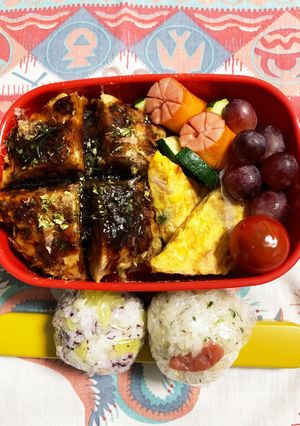 5/8ヨッチャン☆ お好み焼き弁当-レシピのメイン写真
