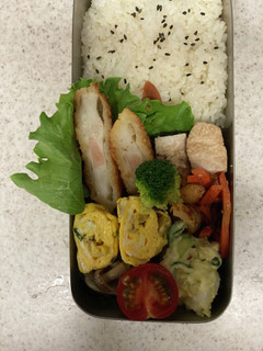 中学生 お弁当15日目-レシピのメイン写真