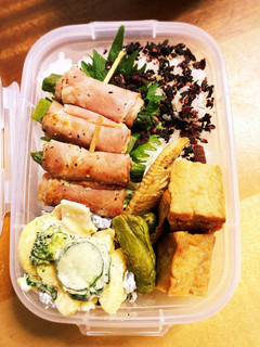 アスパラベーコンお弁当♪♪-レシピのメイン写真