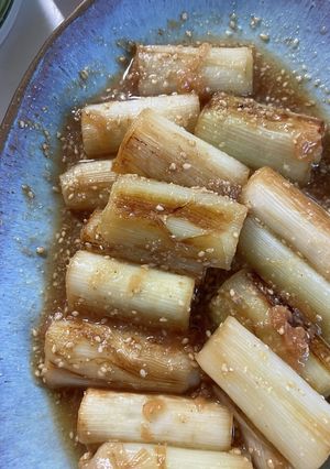 白ネギの梅酢つけ-レシピのメイン写真