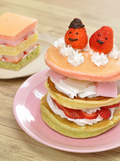 ソフトもち入り ホットケーキ-レシピのメイン写真
