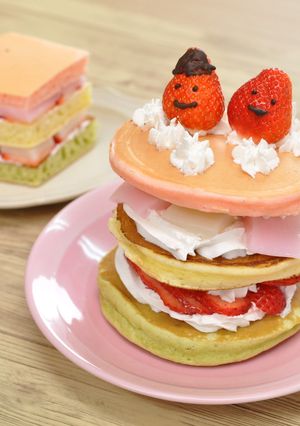 ソフトもち入り　ホットケーキ-レシピのメイン写真