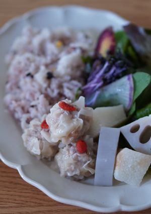 金針菜と豚肉のしゅうまい-レシピのメイン写真