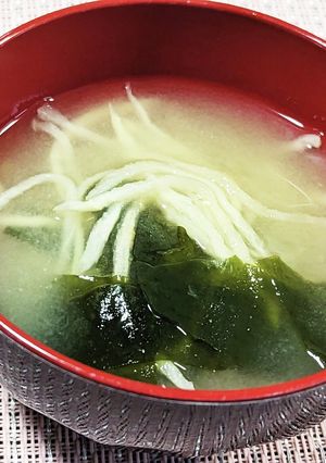 入れるだけウマっ！切り干し大根のお味噌汁-レシピのメイン写真