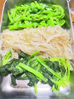 ダシダでナムル-レシピのメイン写真