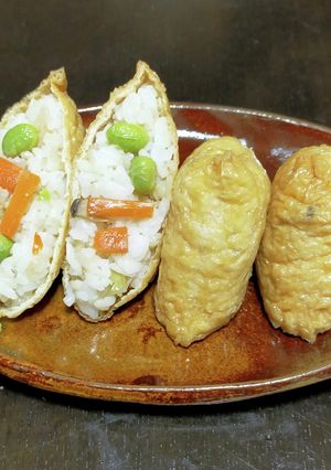 切り干し大根煮でお手軽いなり寿司-レシピのメイン写真
