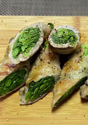 ハリギリの肉巻き焼き-レシピのメイン写真