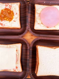 【キャンプ飯】ポテサラカレーホットサンド-レシピのメイン写真