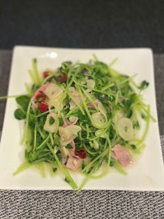 本格!豆苗炒め-レシピのメイン写真