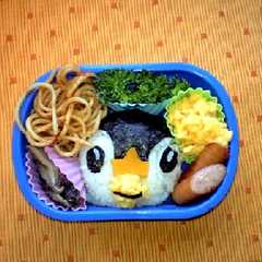 ポッチャマ　　キャラ弁-レシピのメイン写真