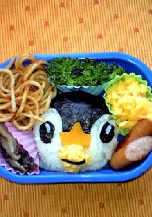 ポッチャマ キャラ弁-レシピのメイン写真
