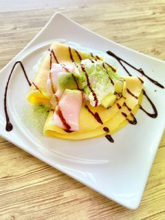 介護食 もち餅クレープ-レシピのメイン写真
