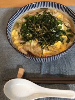 心安らぐ うどん雑炊-レシピのメイン写真