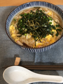 心安らぐ うどん雑炊-レシピのメイン写真
