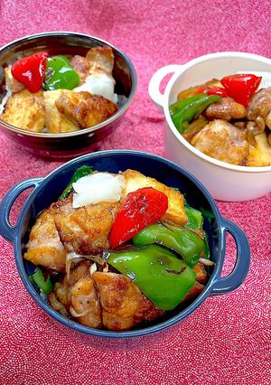 厚揚げ鶏もも照り焼き丼♪お弁当にも-レシピのメイン写真