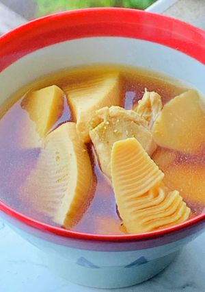 鶏ダシの旨味たっぷり！筍汁♡-レシピのメイン写真
