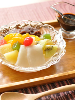 介護食 フルーツあんみつ-レシピのメイン写真
