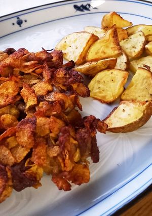 豚肉のコーンフレーク焼き(ポテト添え)-レシピのメイン写真