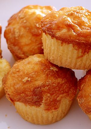 バター不使用☆簡単チーズマフィン-レシピのメイン写真