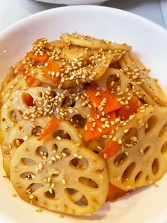 照りと風味が違う!れんこんのきんぴら-レシピのメイン写真