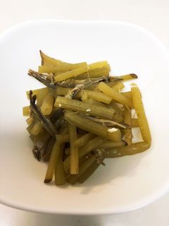 ふきといりこの煮物-レシピのメイン写真