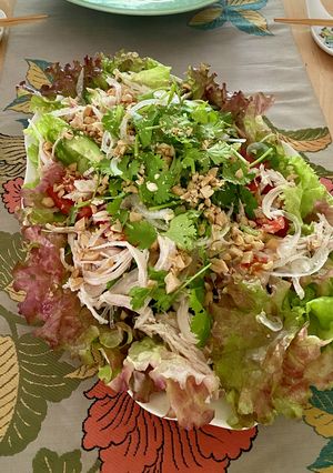 *鶏むね肉のエスニックサラダ*-レシピのメイン写真