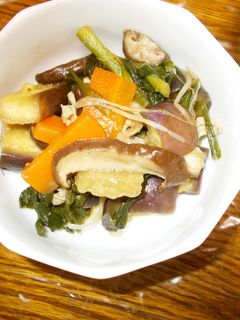 なすとにらと豚肉の炒め物-レシピのメイン写真