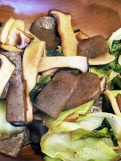 ざっくり節約飯こんにゃくと青梗菜炒め-レシピのメイン写真