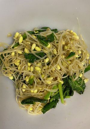豆もやしとほうれん草のナムル！-レシピのメイン写真