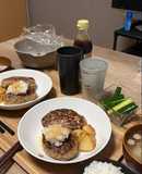 チーズインハンバーグ、おろしハンバーグ