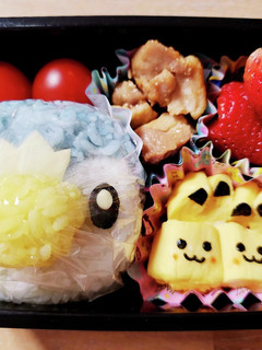 ポッチャマ♪ポケモンキャラ弁-レシピのメイン写真