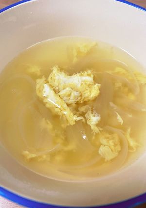 玉ねぎの中華スープ、かき玉汁-レシピのメイン写真