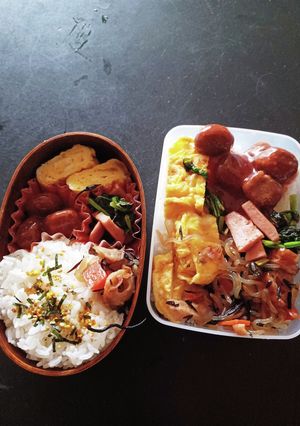 今日のムスコ弁当80-レシピのメイン写真