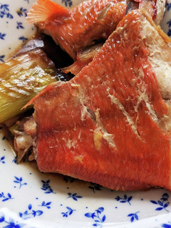 金目鯛とねぎのあら煮-レシピのメイン写真