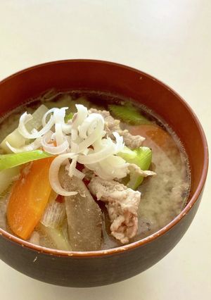 しょうが風味の具だくさん豚汁-レシピのメイン写真