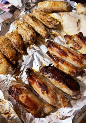 ワサビなのに甘い？！鶏手羽のわさび焼き-レシピのメイン写真