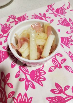 長芋とベーコンの創味シャンタン炒め-レシピのメイン写真