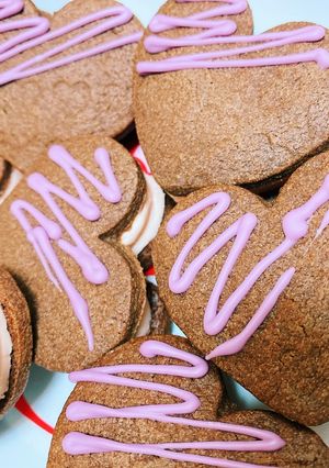 いちごの生チョコサンドクッキー-レシピのメイン写真