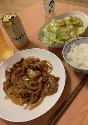 豚バラ肉で生姜焼き-レシピのメイン写真