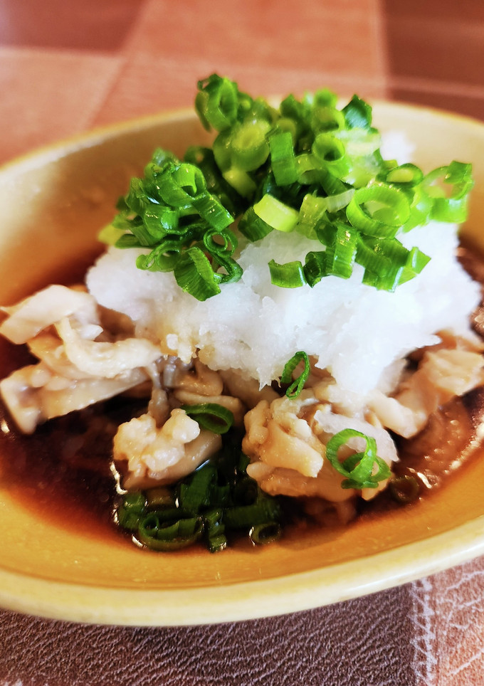 簡単鶏皮ぽんず-レシピのメイン写真
