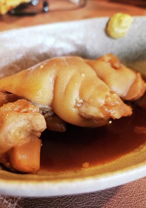 しっかり甘辛豚足煮込み-レシピのメイン写真