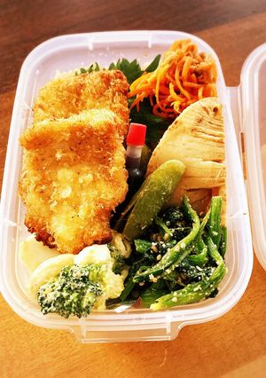 ささみフライお弁当♪♪-レシピのメイン写真