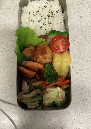 中学生　お弁当16日目-レシピのメイン写真