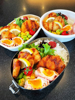 高校生弁当2023 5月9 フライ弁当-レシピのメイン写真