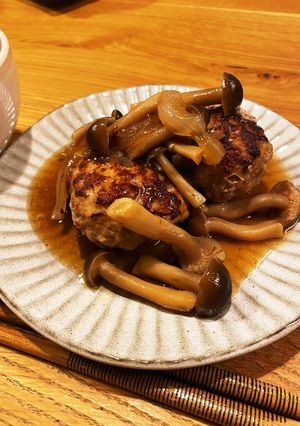 フライパンで和風煮込みハンバーグ♪-レシピのメイン写真