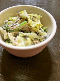 ツナとひじきのサラダ/七尾市学校給食-レシピのメイン写真