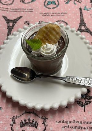 バナナ&チョコレートムース-レシピのメイン写真