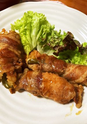 美味い！ジューシーな旬の野菜肉巻き-レシピのメイン写真