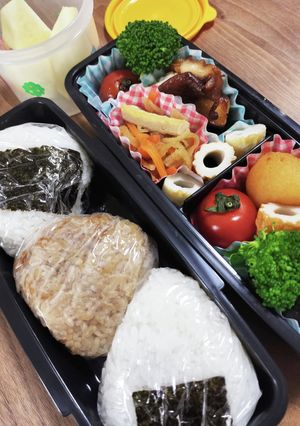 早起き苦手母さんの中学男子弁当　覚書-レシピのメイン写真